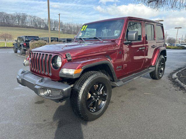 used 2021 Jeep Wrangler Unlimited car, priced at $33,000