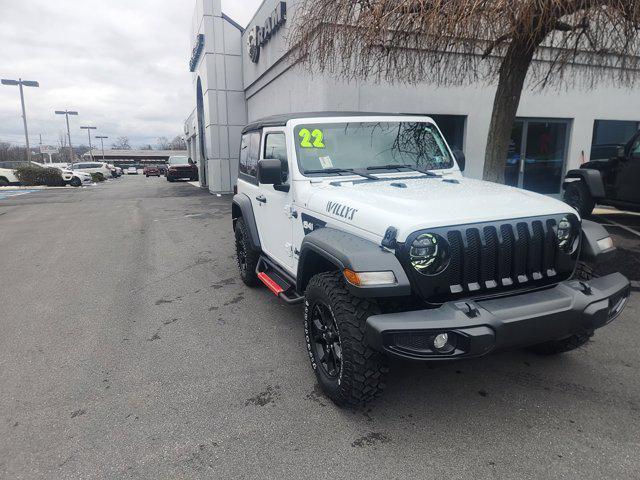 used 2022 Jeep Wrangler car, priced at $28,500