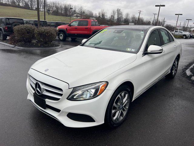 used 2017 Mercedes-Benz C-Class car, priced at $15,500