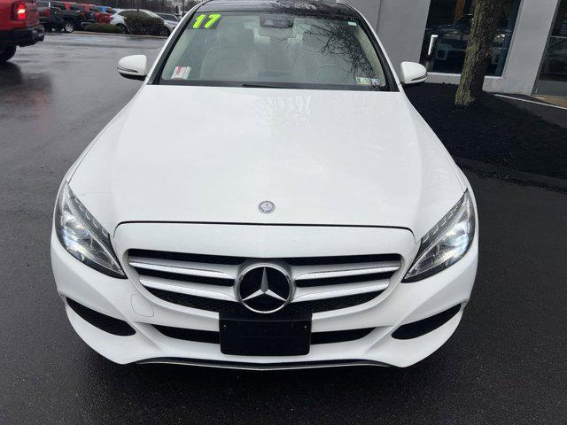 used 2017 Mercedes-Benz C-Class car, priced at $15,500