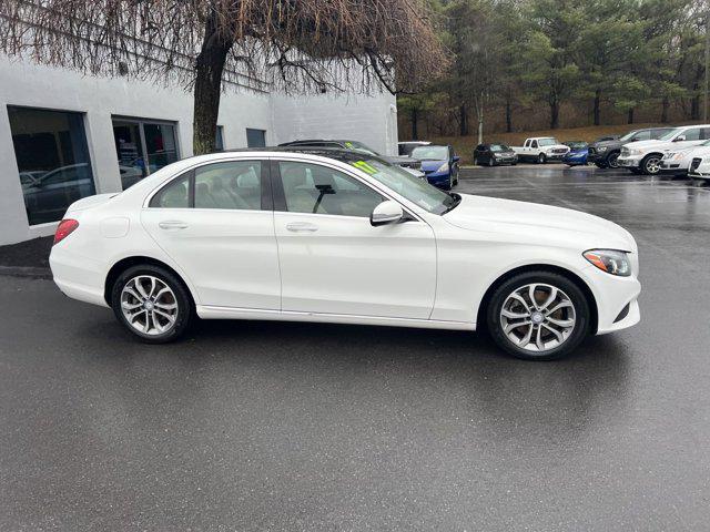 used 2017 Mercedes-Benz C-Class car, priced at $15,500