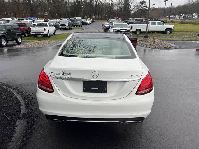 used 2017 Mercedes-Benz C-Class car, priced at $15,500