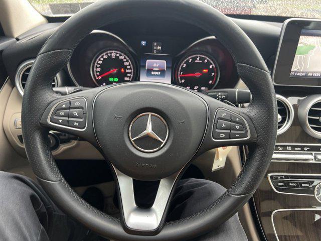 used 2017 Mercedes-Benz C-Class car, priced at $15,500