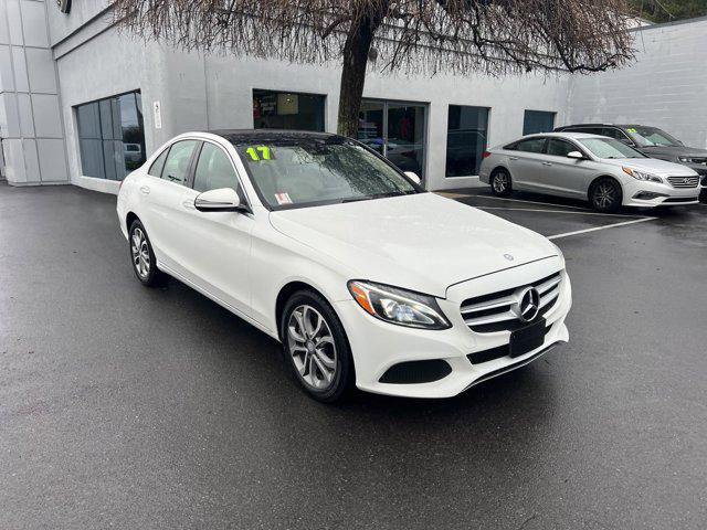 used 2017 Mercedes-Benz C-Class car, priced at $15,500