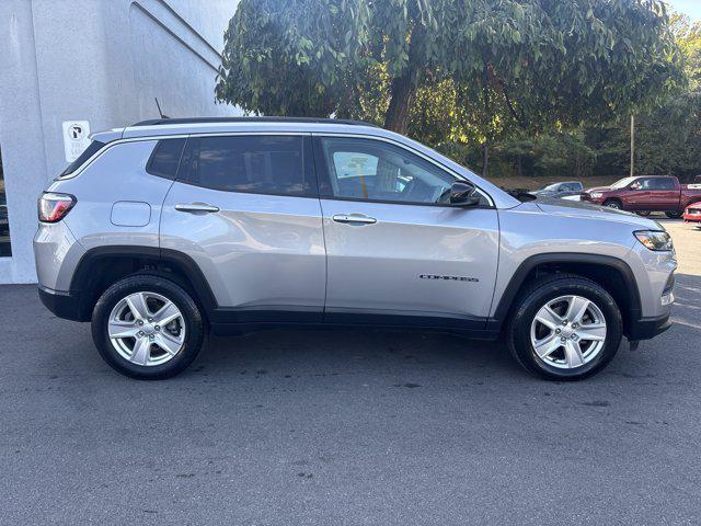 used 2022 Jeep Compass car, priced at $21,500