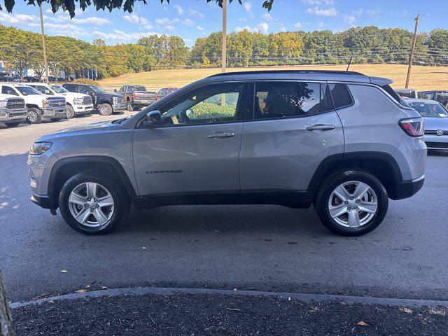 used 2022 Jeep Compass car, priced at $21,500