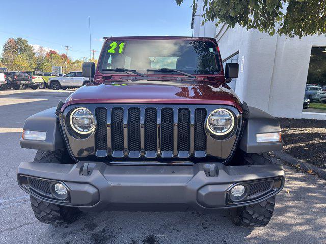 used 2021 Jeep Wrangler car, priced at $31,000