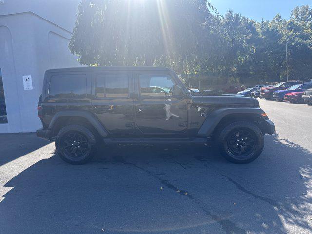 used 2021 Jeep Wrangler car, priced at $34,500