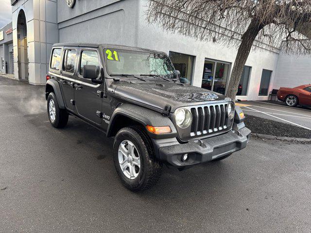 used 2021 Jeep Wrangler Unlimited car, priced at $31,000