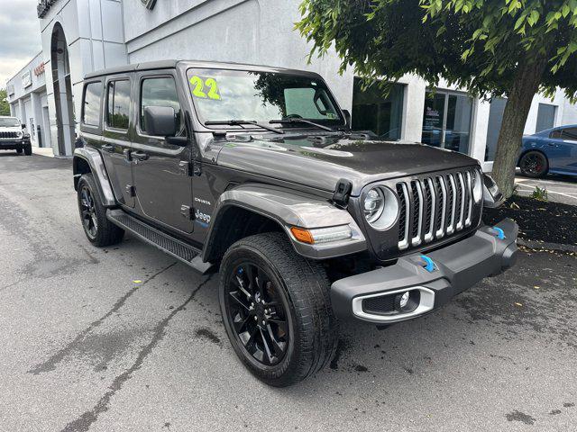 used 2022 Jeep Wrangler Unlimited 4xe car