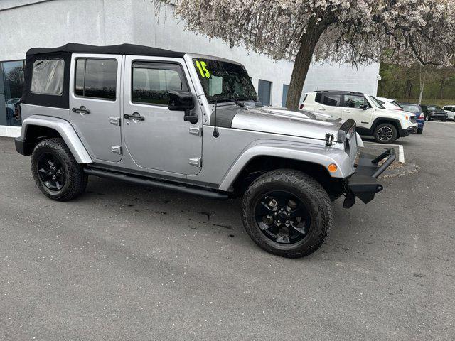 used 2015 Jeep Wrangler Unlimited car, priced at $23,788