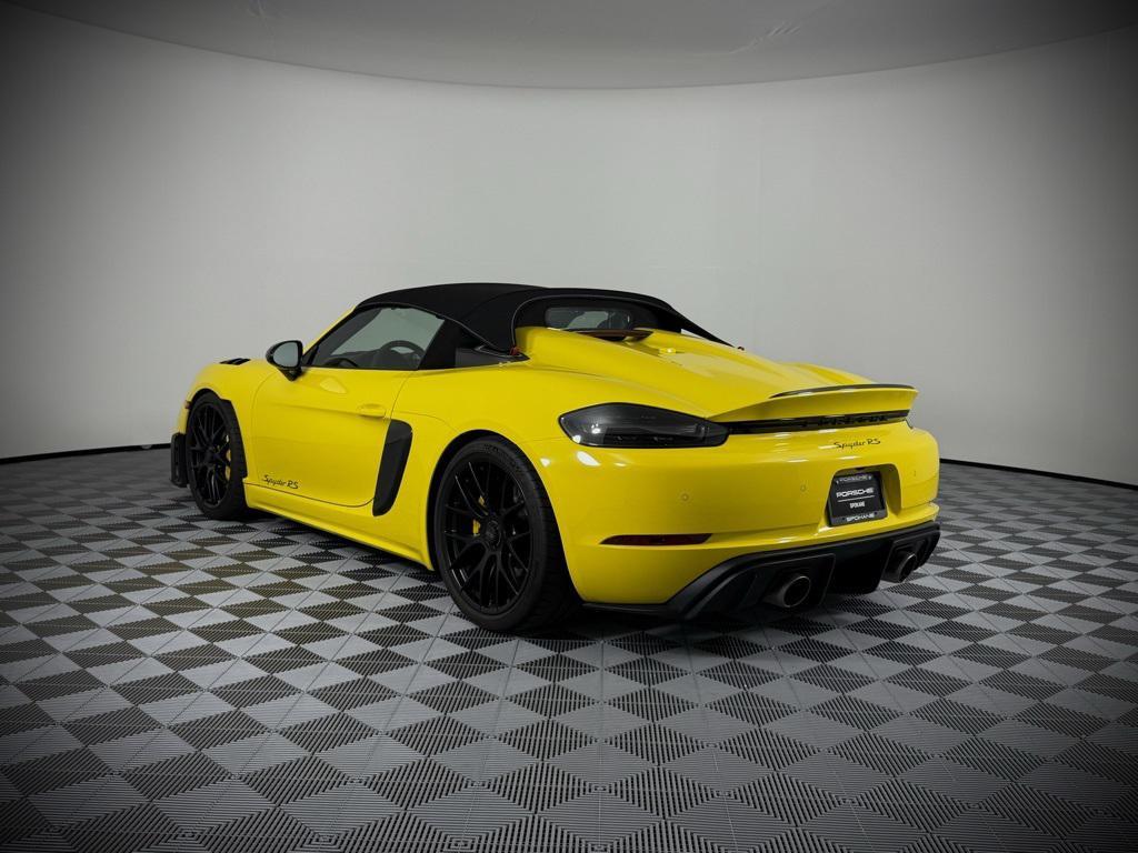 used 2024 Porsche 718 Spyder car, priced at $218,995