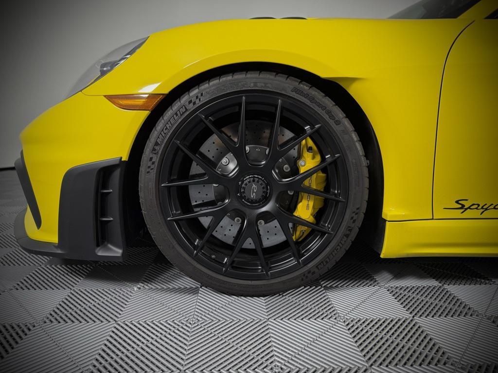 used 2024 Porsche 718 Spyder car, priced at $218,995