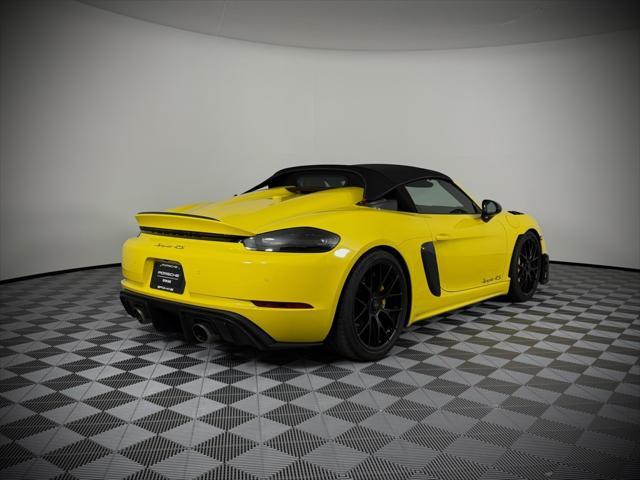used 2024 Porsche 718 Spyder car, priced at $219,995