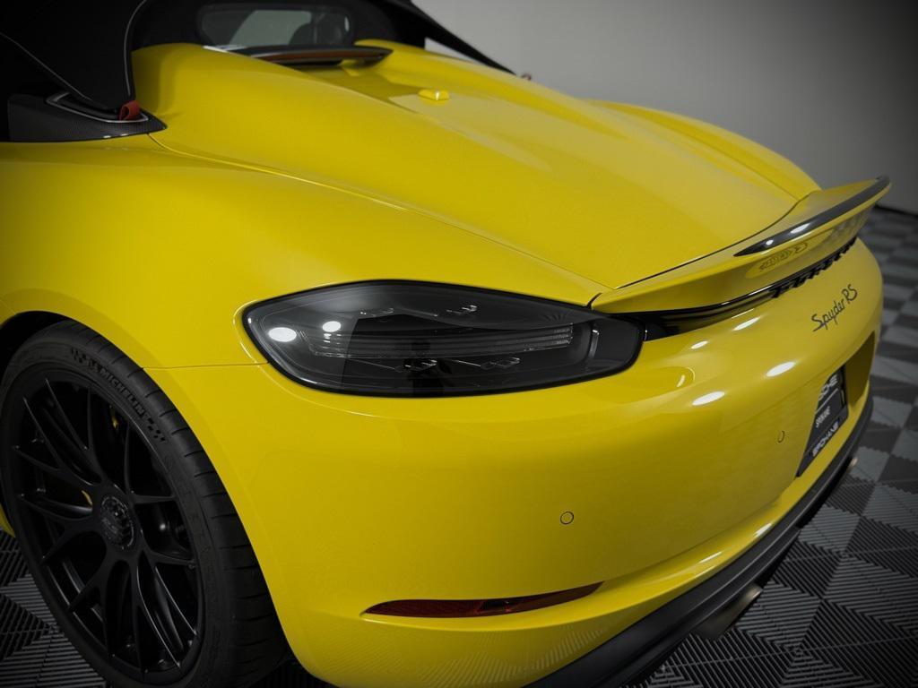 used 2024 Porsche 718 Spyder car, priced at $218,995