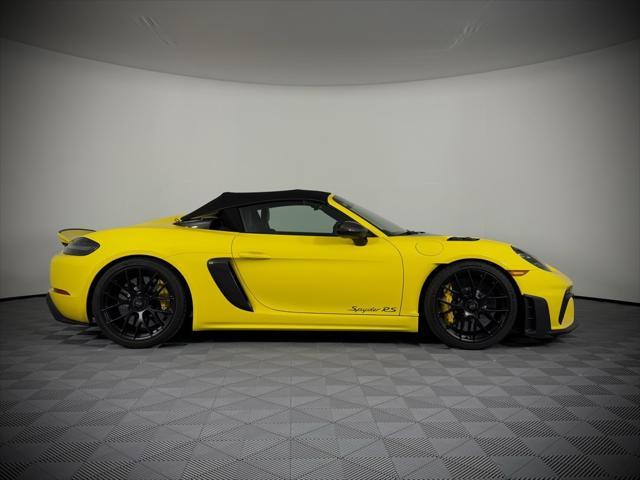 used 2024 Porsche 718 Spyder car, priced at $219,995