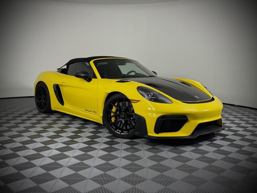 used 2024 Porsche 718 Spyder car, priced at $218,995