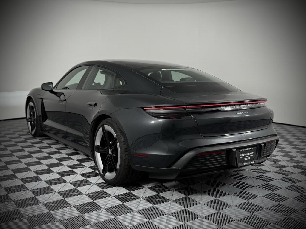 new 2025 Porsche Taycan car, priced at $126,875