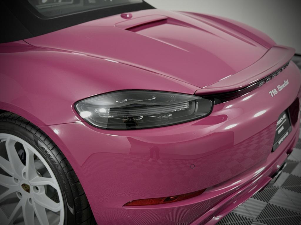 new 2025 Porsche 718 Boxster car, priced at $107,445
