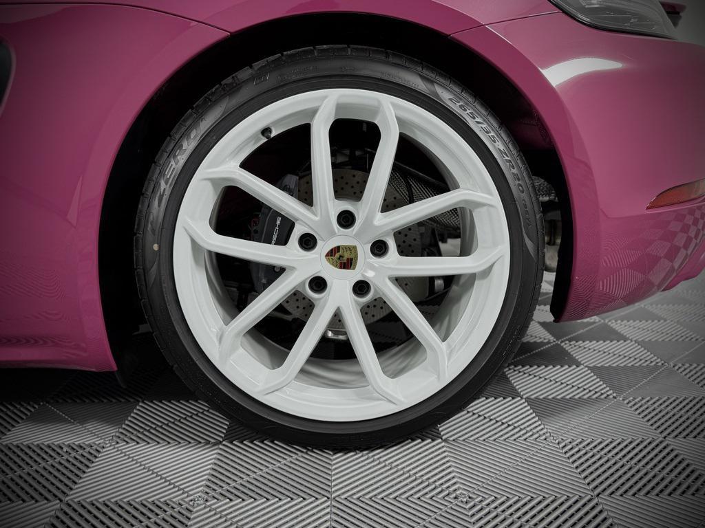 new 2025 Porsche 718 Boxster car, priced at $107,445