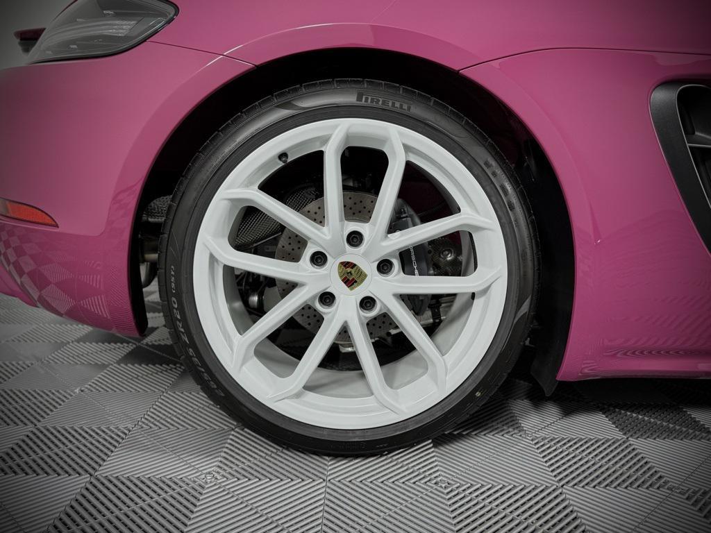 new 2025 Porsche 718 Boxster car, priced at $107,445