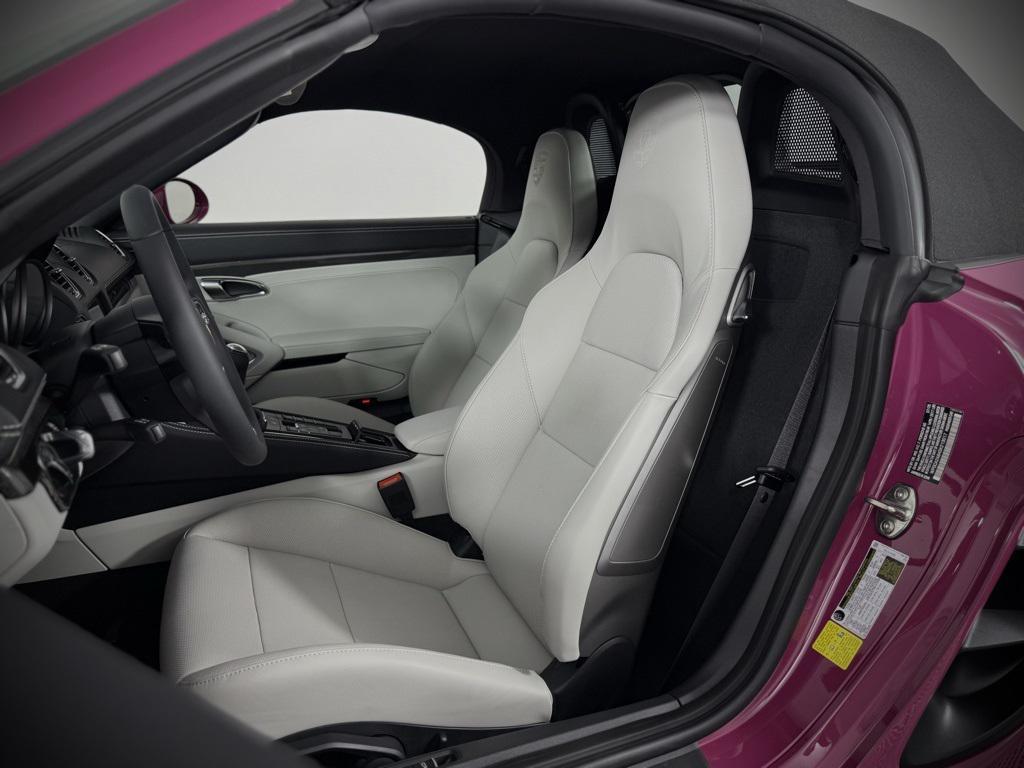 new 2025 Porsche 718 Boxster car, priced at $107,445