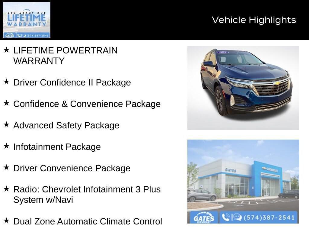 used 2022 Chevrolet Equinox car, priced at $22,231