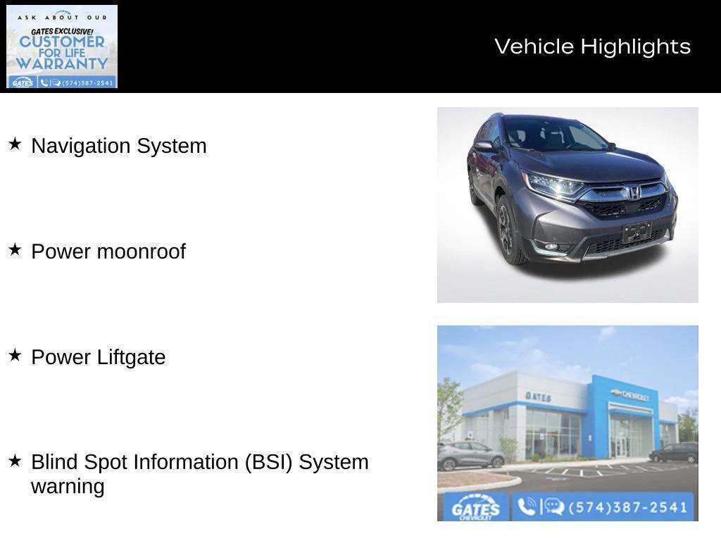 used 2017 Honda CR-V car, priced at $19,747