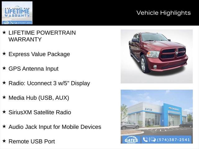 used 2018 Ram 1500 car, priced at $28,500