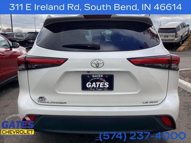 used 2021 Toyota Highlander car, priced at $30,599