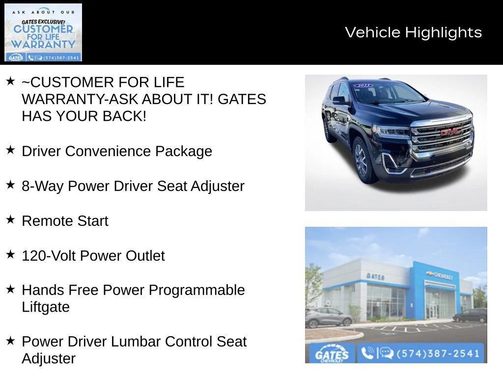 used 2023 GMC Acadia car