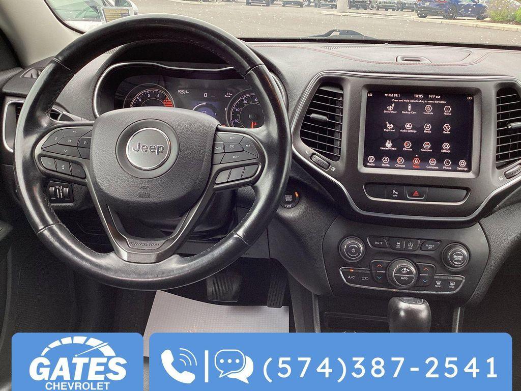 used 2019 Jeep Cherokee car, priced at $15,971