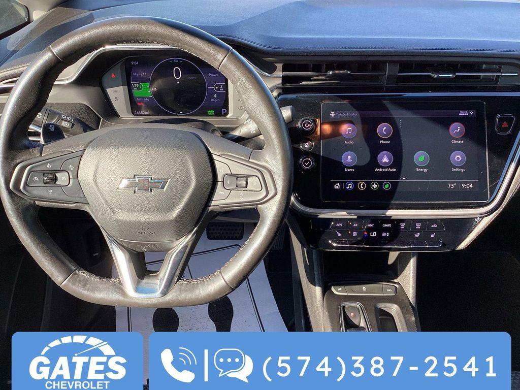 used 2022 Chevrolet Bolt EV car, priced at $21,410