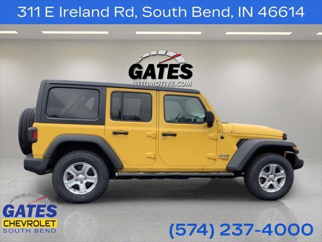 used 2020 Jeep Wrangler Unlimited car, priced at $24,227