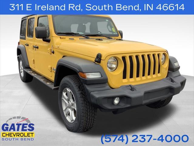 used 2020 Jeep Wrangler Unlimited car, priced at $24,227