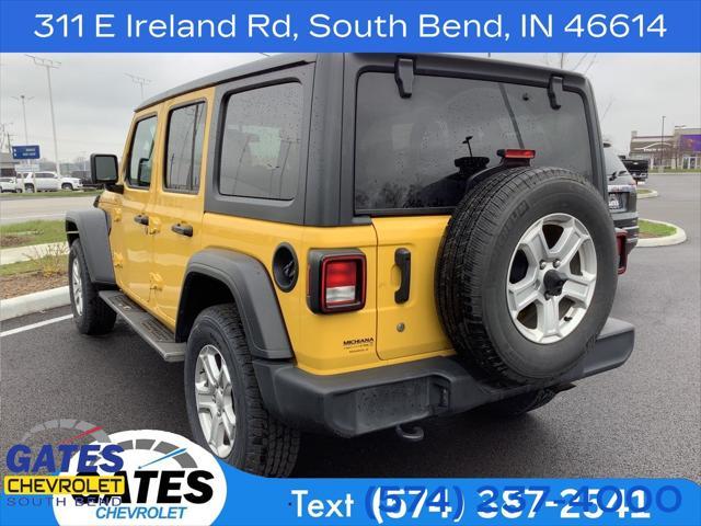 used 2020 Jeep Wrangler Unlimited car, priced at $24,227