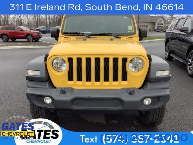 used 2020 Jeep Wrangler Unlimited car, priced at $24,227