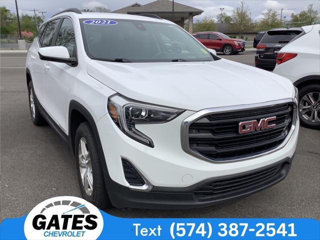 used 2021 GMC Terrain car, priced at $24,399