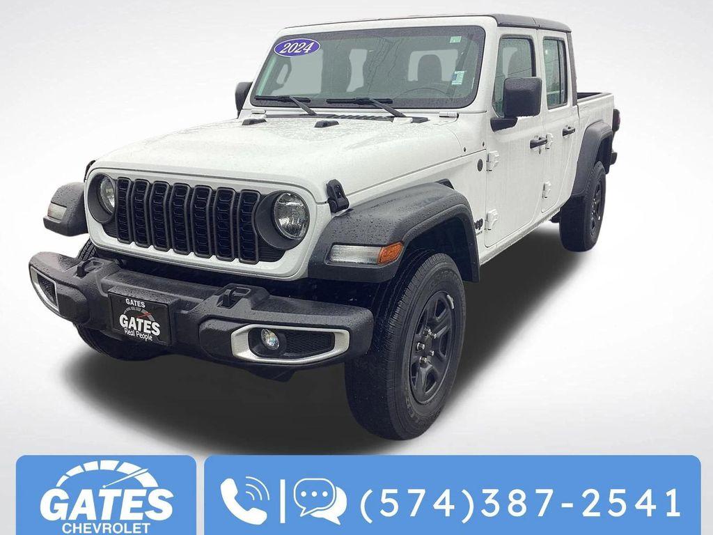 used 2024 Jeep Gladiator car, priced at $35,181