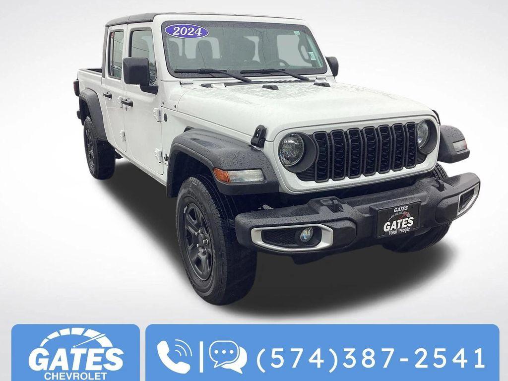 used 2024 Jeep Gladiator car, priced at $35,720