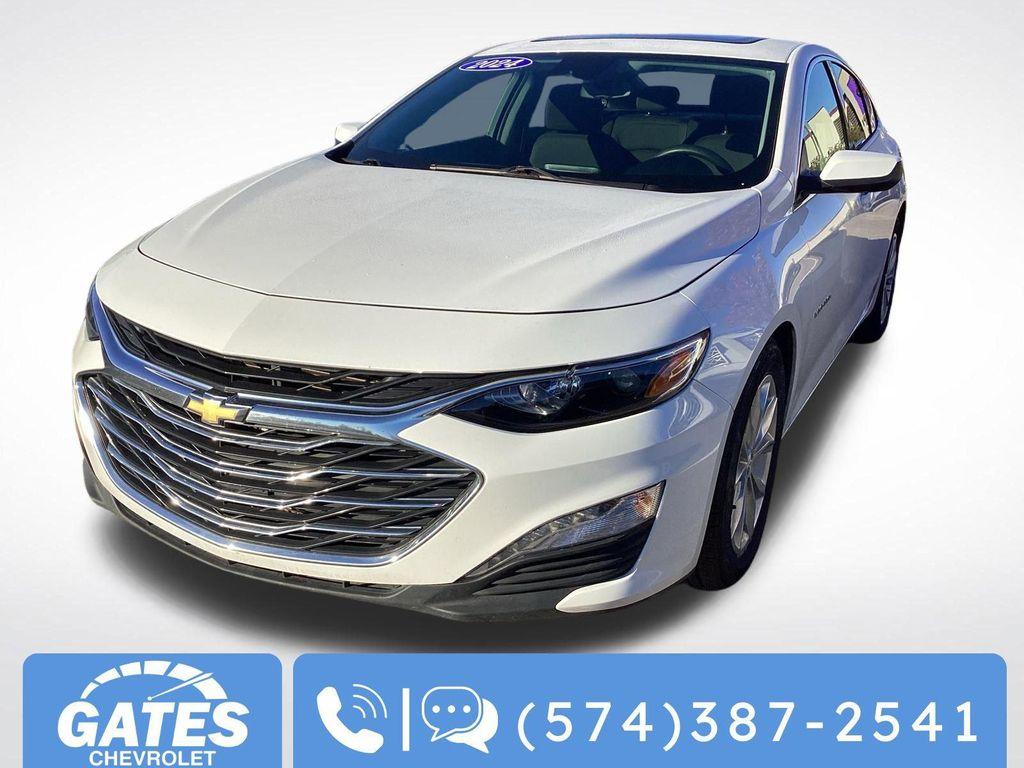 used 2024 Chevrolet Malibu car, priced at $20,705