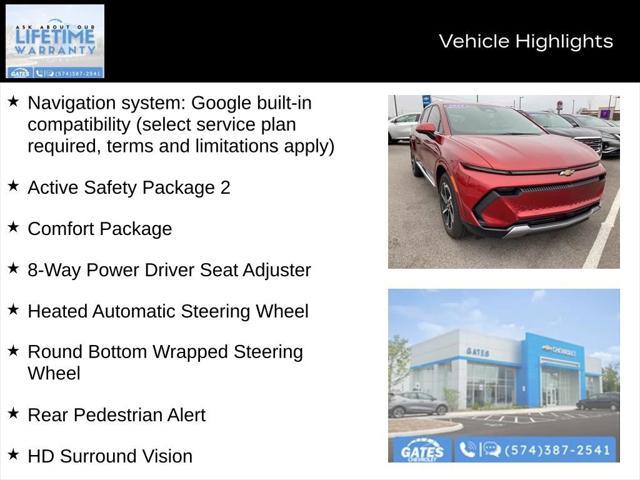 used 2025 Chevrolet Equinox EV car, priced at $33,500