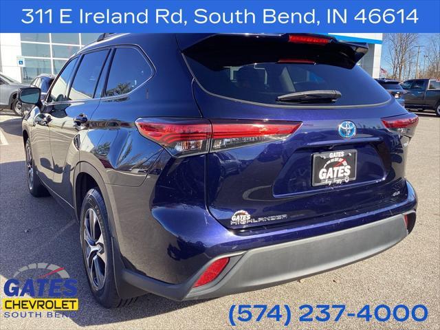 used 2021 Toyota Highlander Hybrid car, priced at $33,455