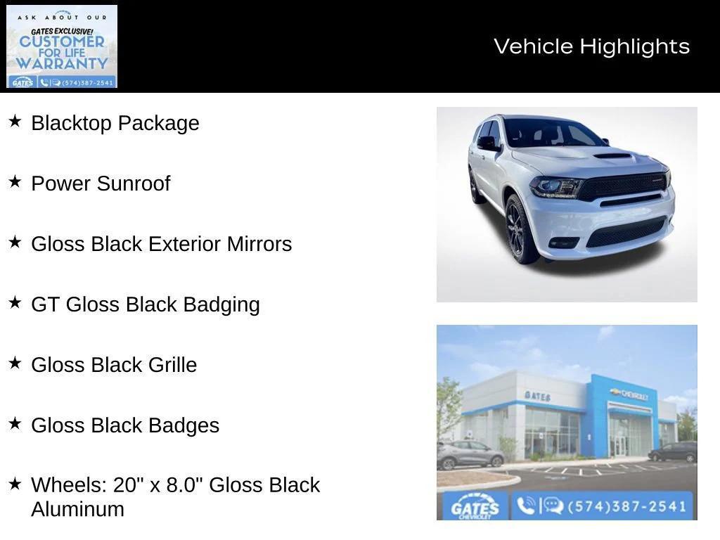 used 2018 Dodge Durango car, priced at $15,389