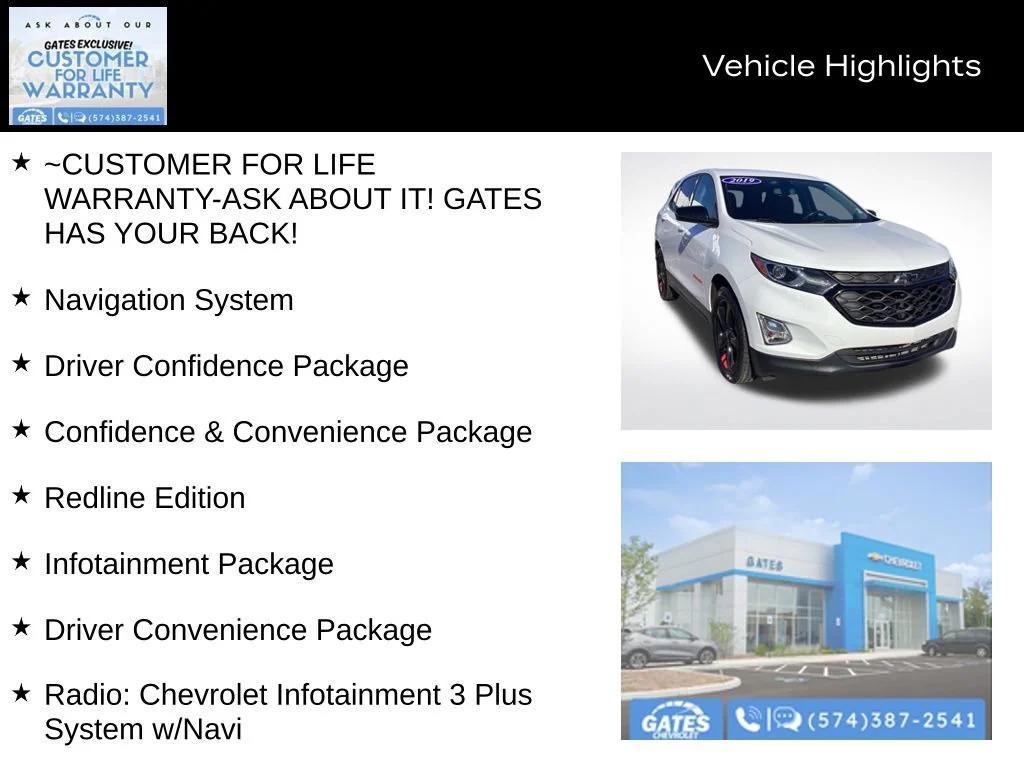 used 2019 Chevrolet Equinox car, priced at $16,979