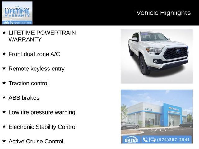 used 2021 Toyota Tacoma car, priced at $33,290