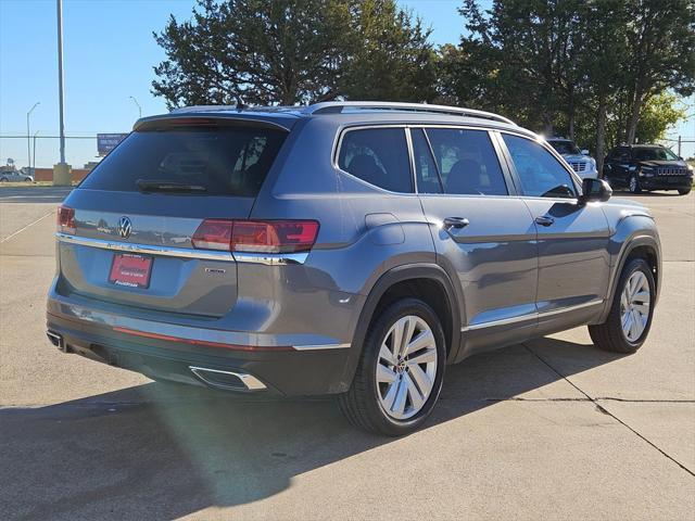 used 2021 Volkswagen Atlas car, priced at $29,750