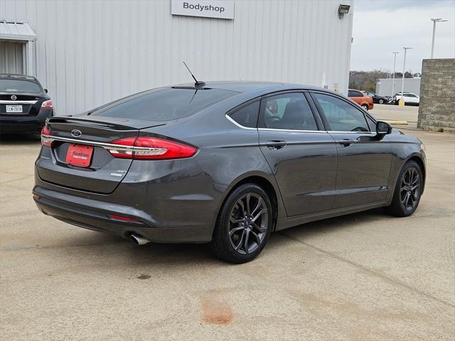 used 2018 Ford Fusion car, priced at $14,400