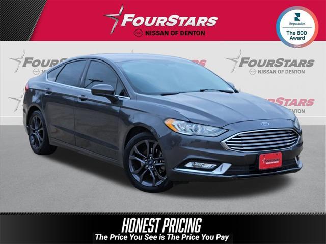 used 2018 Ford Fusion car, priced at $14,400