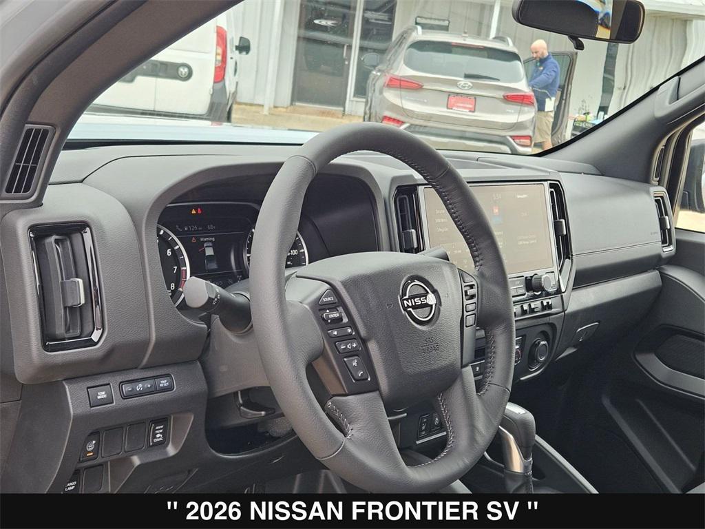 new 2026 Nissan Frontier car, priced at $40,285